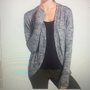 Athleta Mark Pose Heathered Cardigan Wrap - M